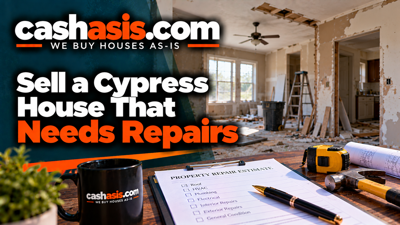 Sell a Cypress House That Needs Repairs